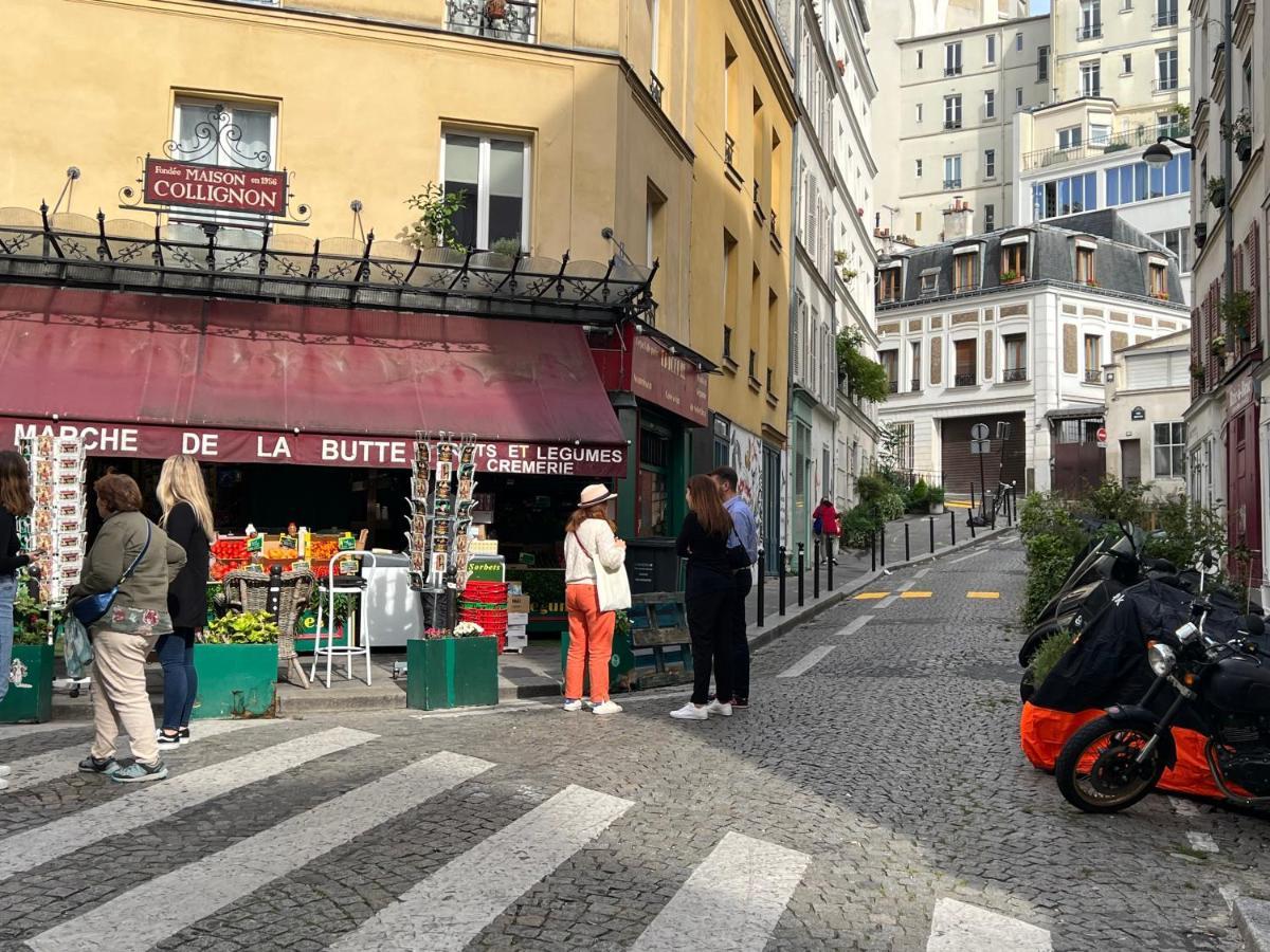Appartement Montmartre Sacre Coeur Paris Dış mekan fotoğraf